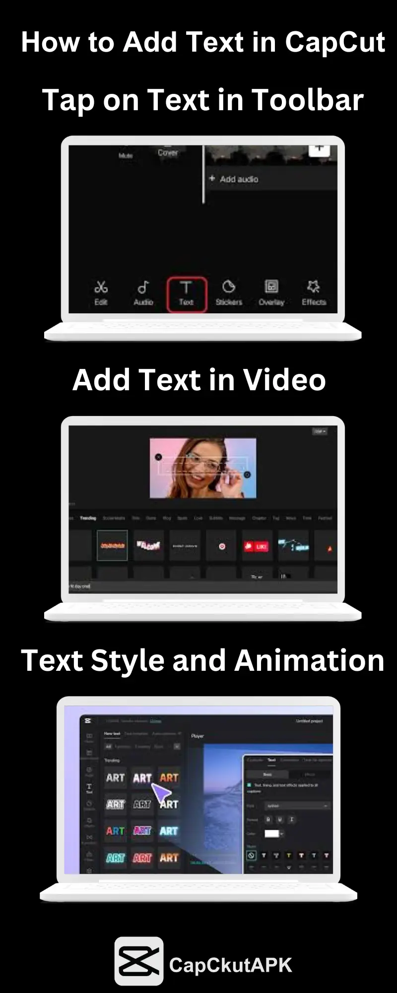 How to Add Text in CapCut 2 How to Add Text in CapCut