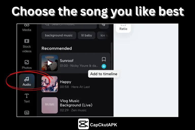 Choose the song you like best.
